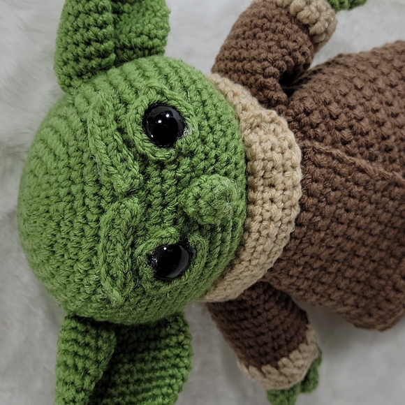 Star Wars Crochet Baby Yoda, Grogu, The Child Stuff Animal - Picture 2 of 4